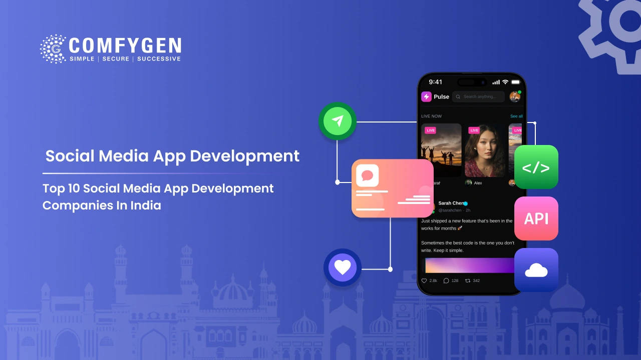 Featured image for Top 10 Social Media App Development Companies in India