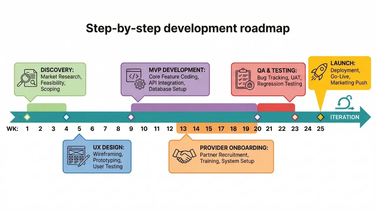 Roadmap to Build an App Like Urban Company