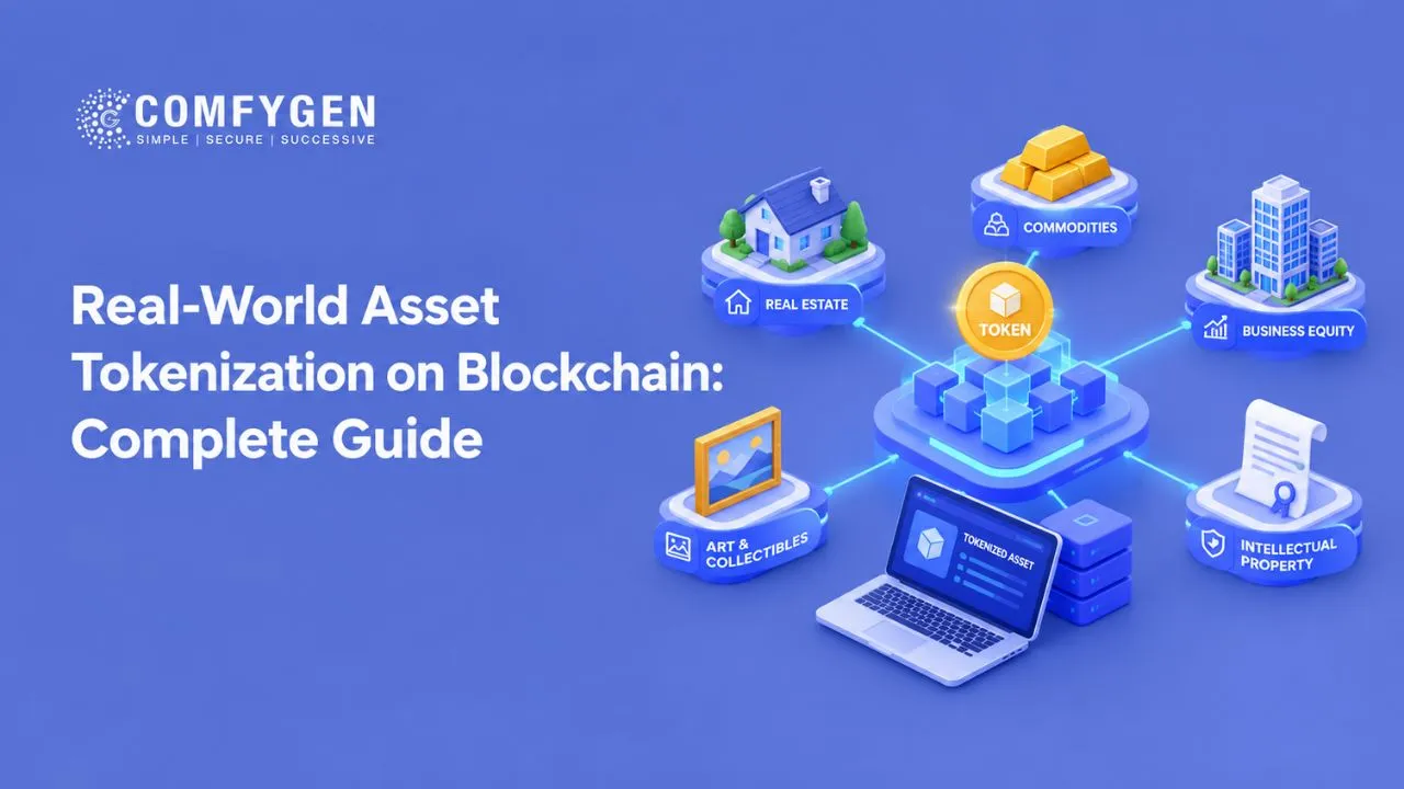 Featured image for Real-World Asset Tokenization on Blockchain: Complete Guide
