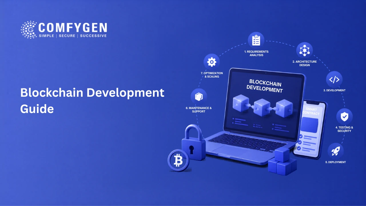 Featured image for Blockchain Development Guide 2026: Process, Cost & Tools