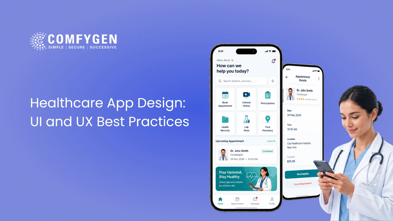 Featured image for Healthcare App Design: UI and UX Best Practices for 2026