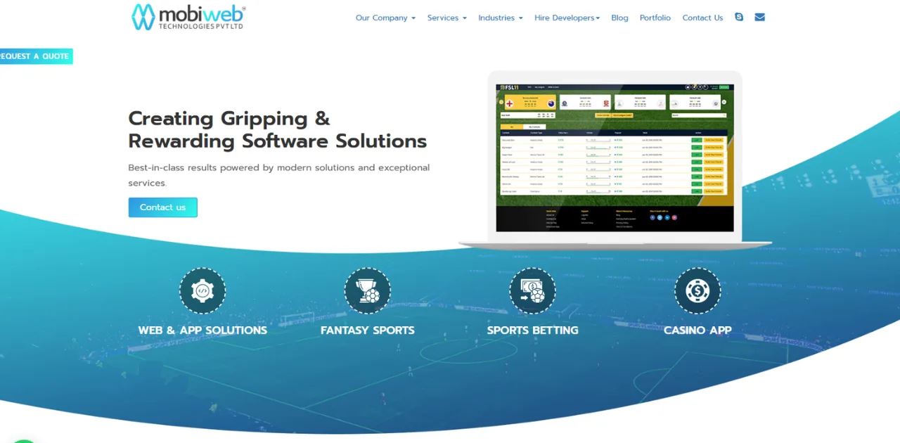 Mobiweb Technologies Online Food Delivery App Development Companies in Indore