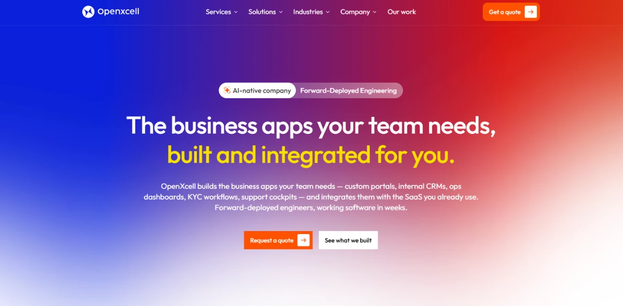 OpenXcell on-Demand Food Delivery App Development Companies in Ahmedabad