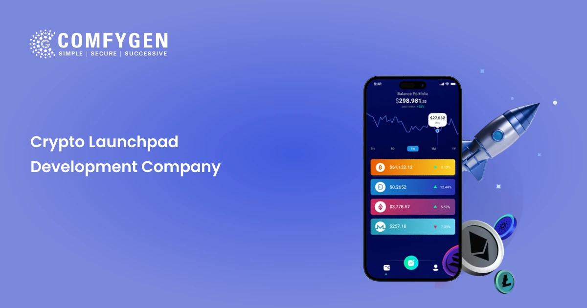 Crypto Launchpad Development Company | Comfygen
