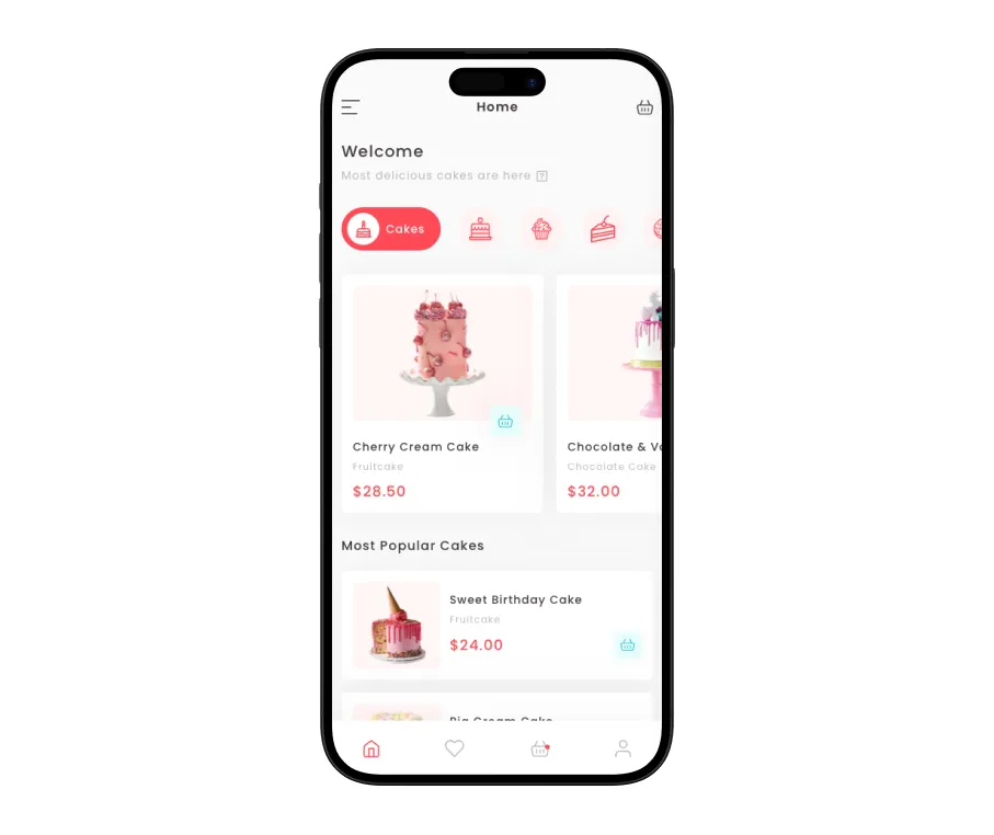 Cake Delivery App Development