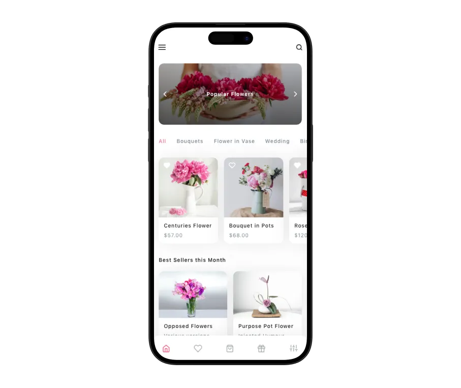Flower Delivery App Development
