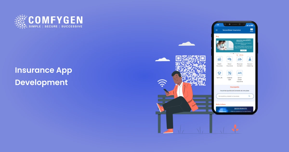 Insurance Mobile App Development Company Comfygen