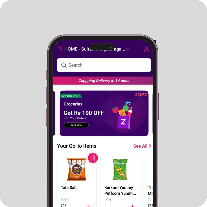 Zepto Clone App