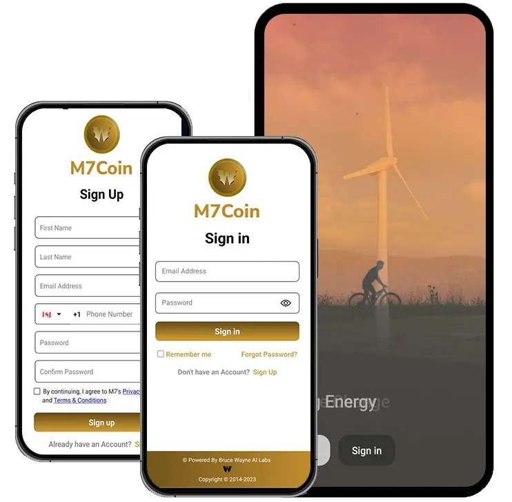 M7Coin Web Wallet